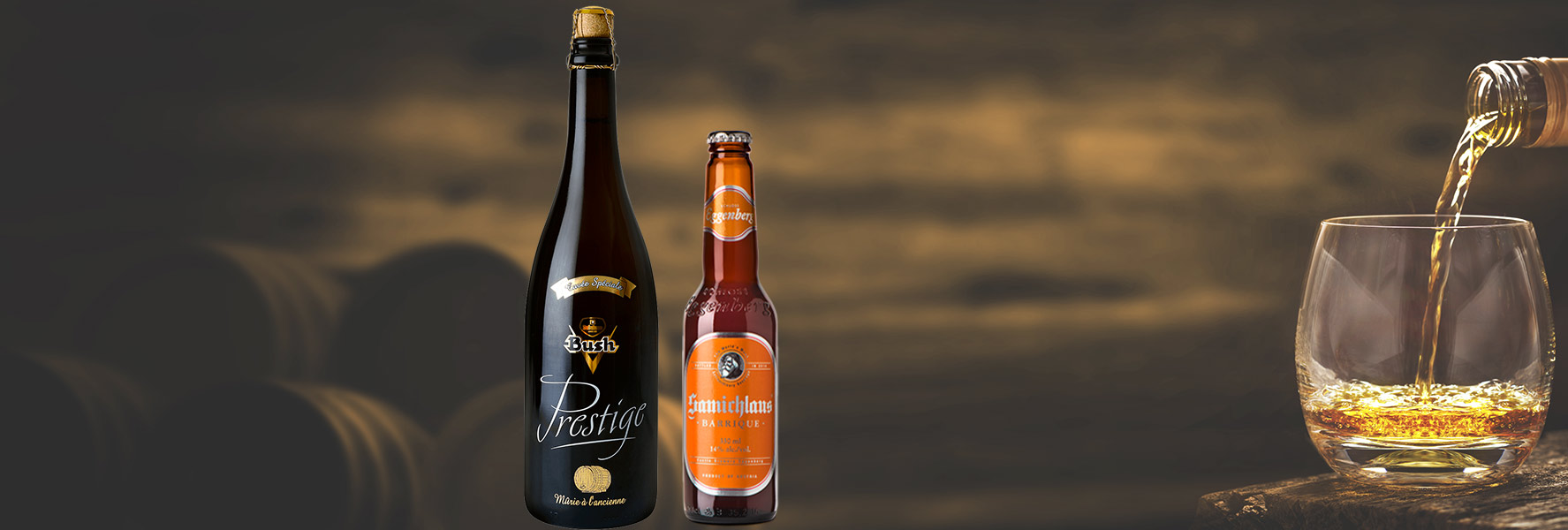 Holzfass gereifte Biere kaufen als Barrel Aged Biere