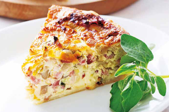 Ostern Quiche mit Bier essen