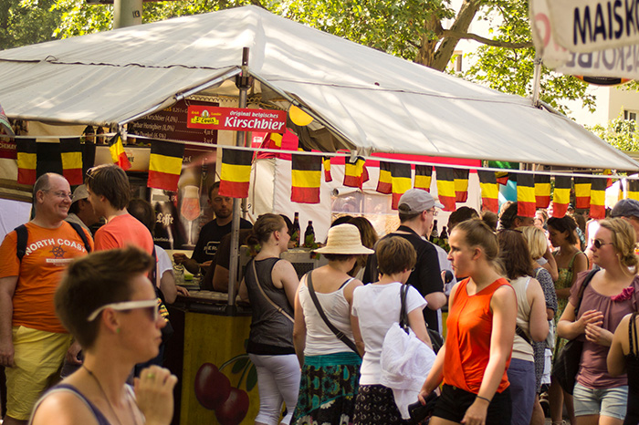 Spaß mit Bieren beim Karneval der Kulturen 2018