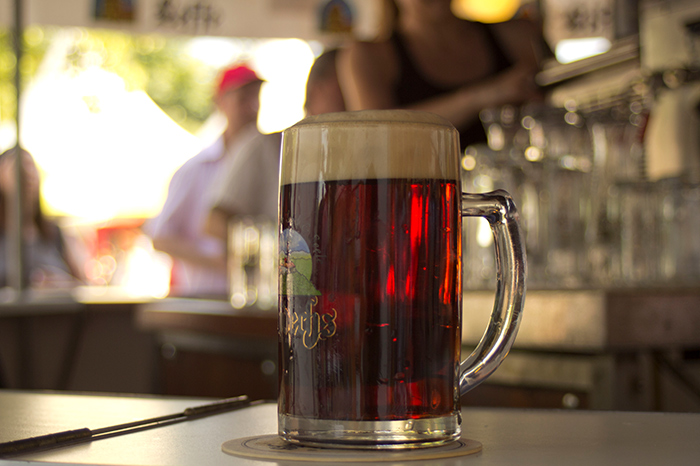 Bayrisches Bier auf dem Karneval der Kulturen 2018