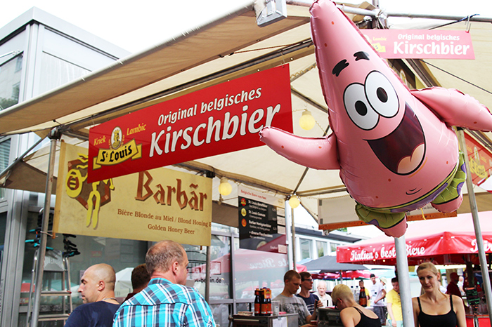 Beliebte belgische Biere auf dem Internationalen Bierfestival von der Bierlinie