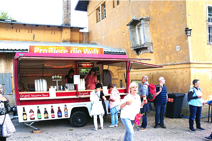 Potsdamer Schloessernacht 2019 Bierlinie Bier kaufen Alte Meierei